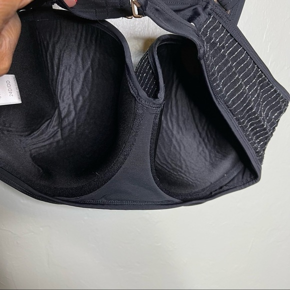 Swimsuits for All Gabifresh Metallic Underwire Bikini Top - Picture 3 of 7